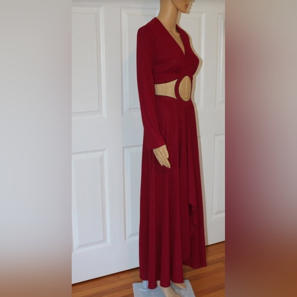 MR BOOTS VINTAGE 1960 MAXI DRESS sz M - Picture 2 of 13